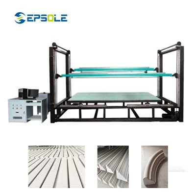 Cortador de espuma de fio quente EPS bloco máquina de corte automática de isopor